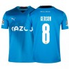 Original Fußballtrikot Olympique Marseille Gerson 8 Ausweichtrikot 2022-23 Für Herren